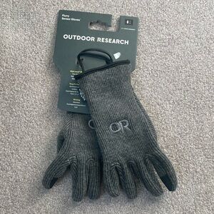 Outdoor Research Black and Gray Touchscreen Gloves